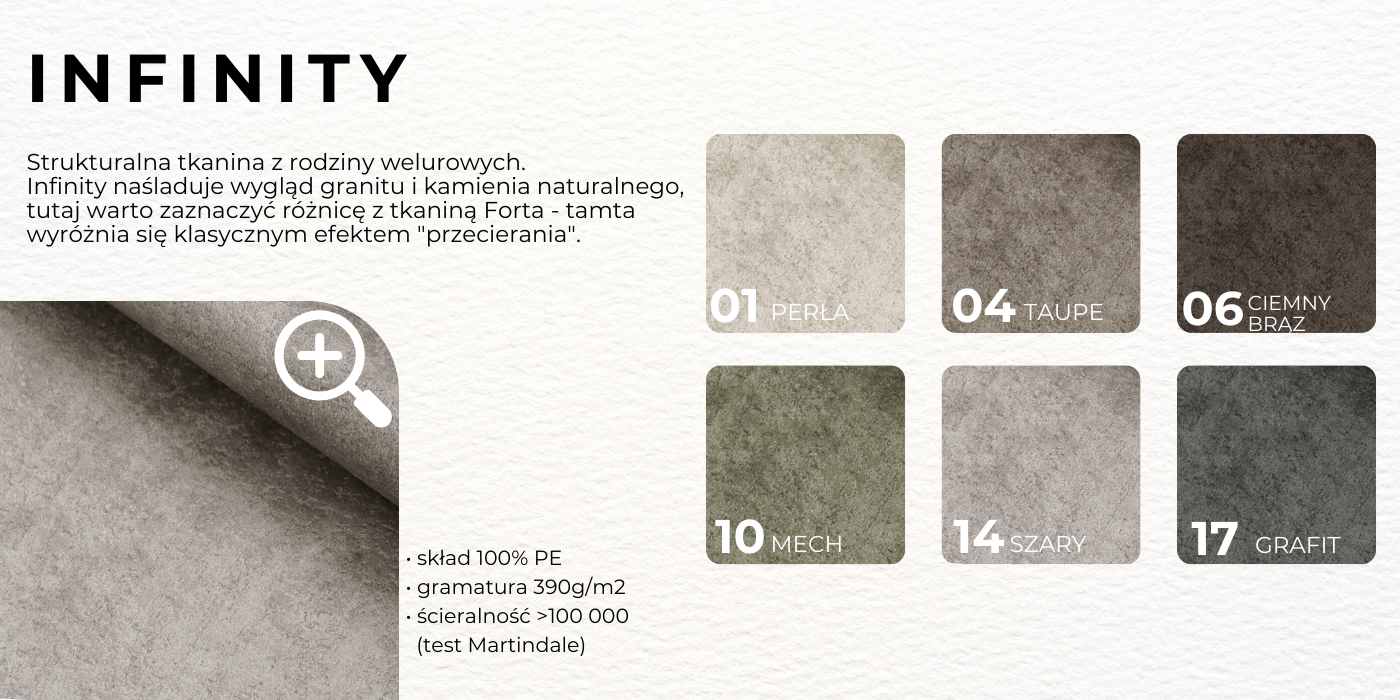 katalog tkanin tapicerskich infinity