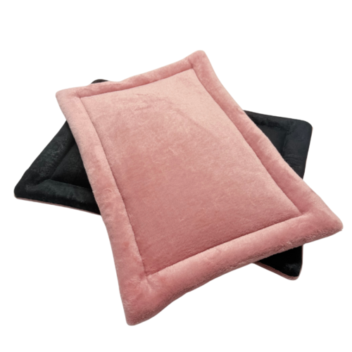 82 Materacyk 45x30cm róż + czerń