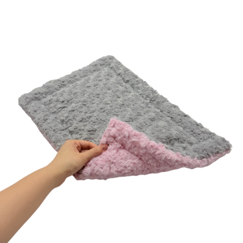 93 Materacyk 45x30cm róż + popiel